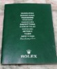 Rolex libretto traduzione Oyster anno 2001